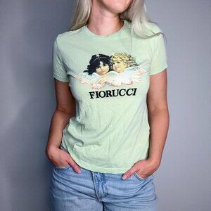 Fiorucci Mint Green Cherub T-Shirt